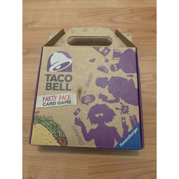 Ravensburger Taco Bell Party Pack Card Game for Ages 8 & Up